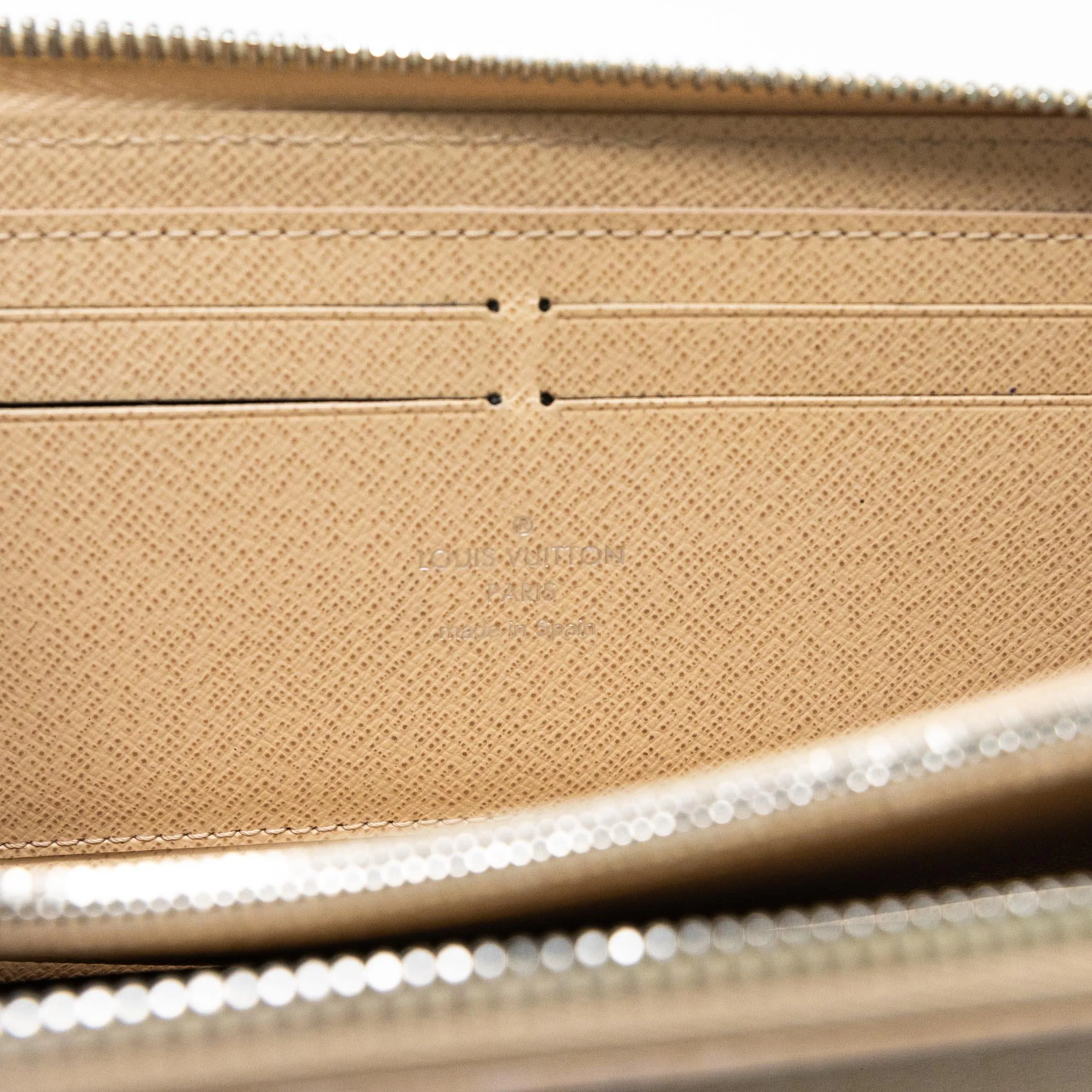 Louis Vuitton Beige Clemence Wallet