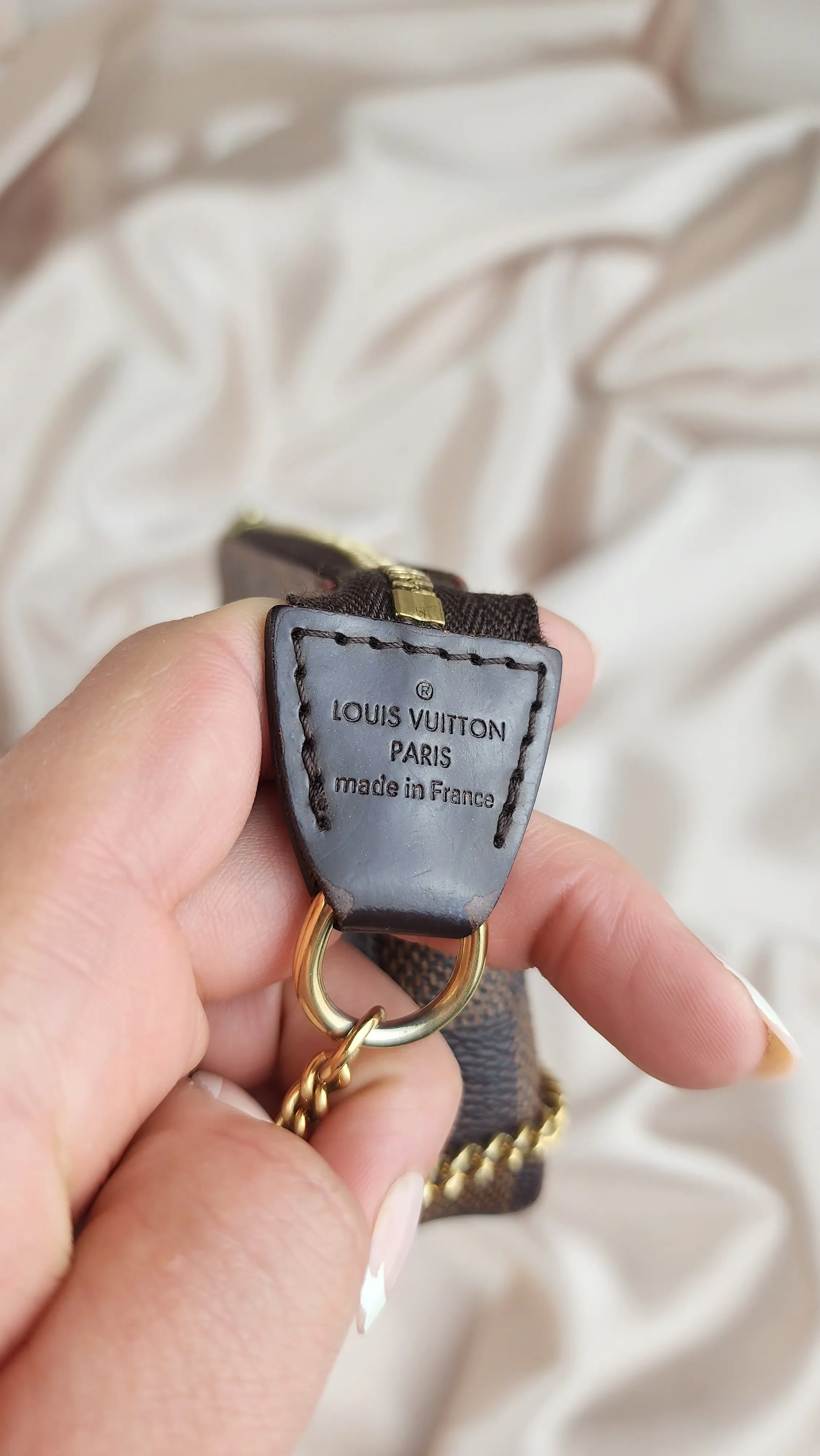 Louis Vuitton Damier Ebene Mini Pochette -729