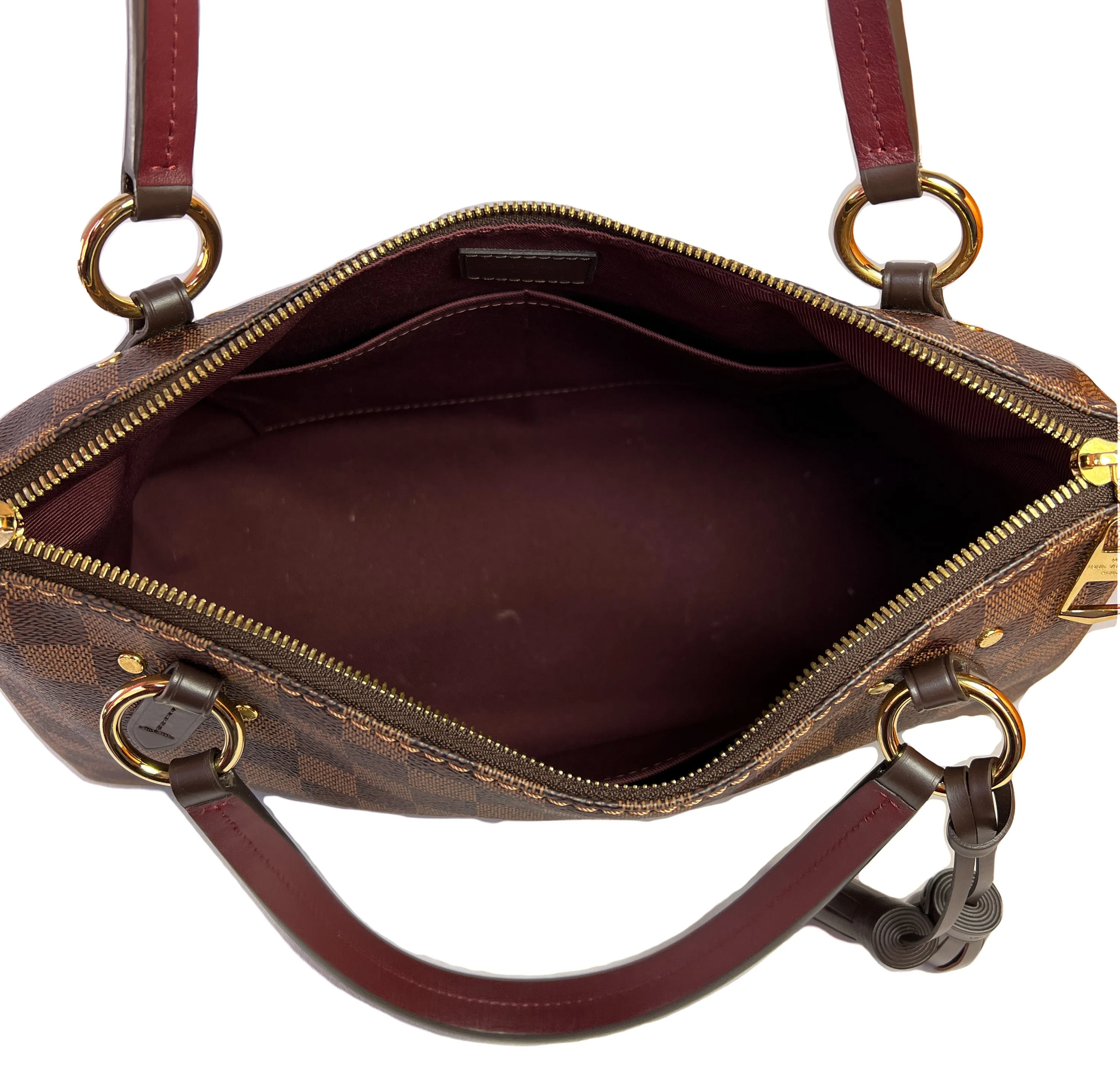 Louis Vuitton lymnington damier ebene satchel