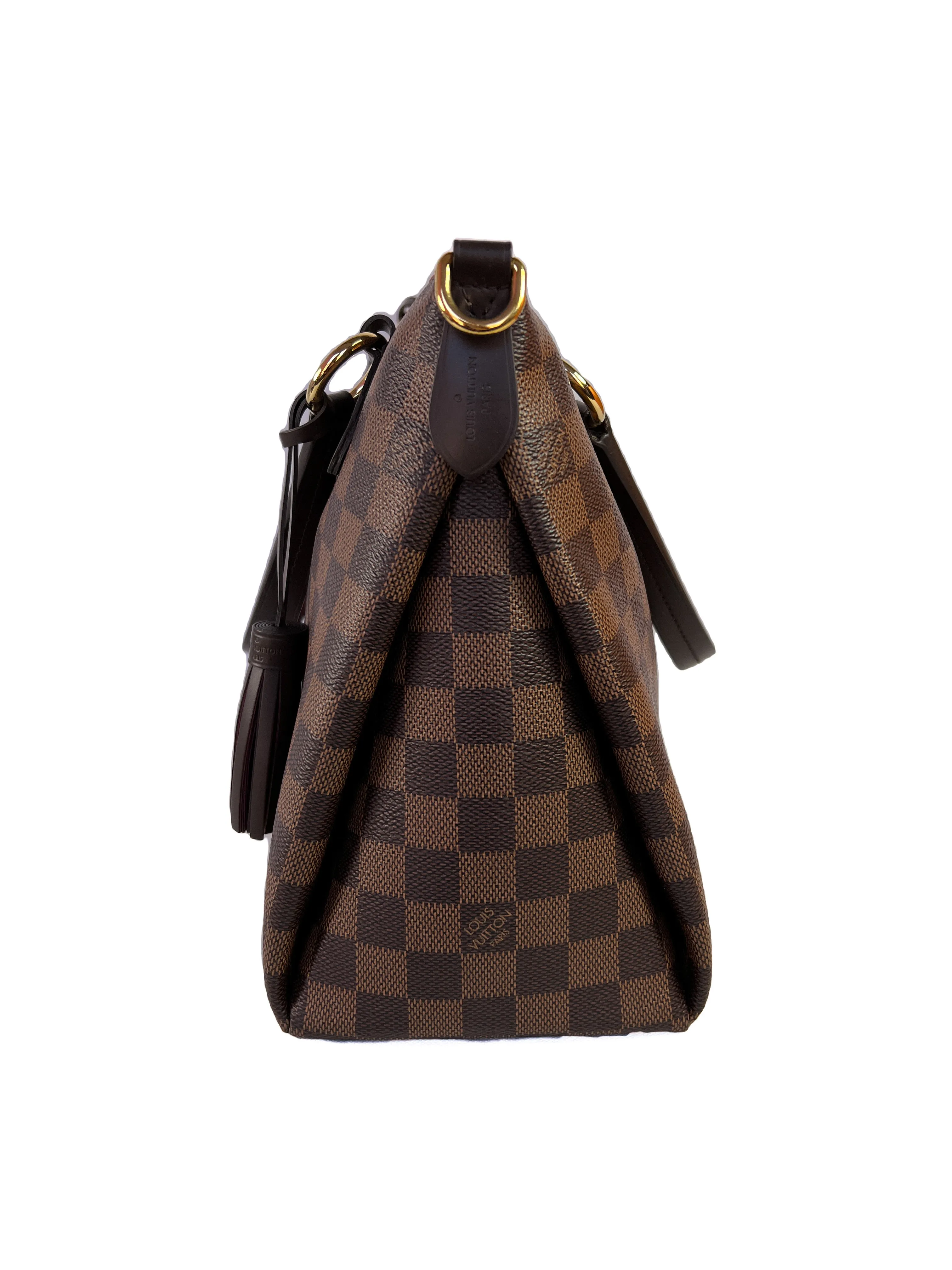 Louis Vuitton lymnington damier ebene satchel