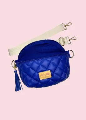 Makeup Junkie Bags - Luxe Cobalt Sidekick [Pre-Order]