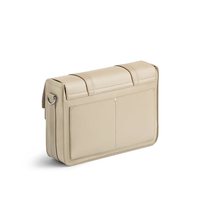 Mason L Messenger Bag - Cream