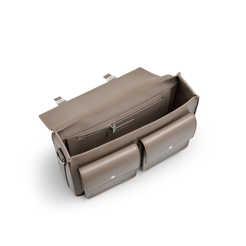 Mason L Messenger Bag - Mocha