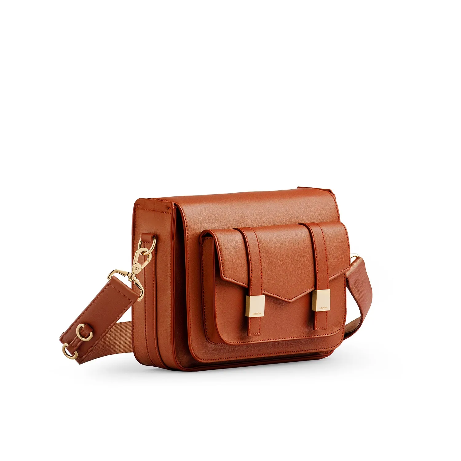Mason M Messenger Bag - Brown
