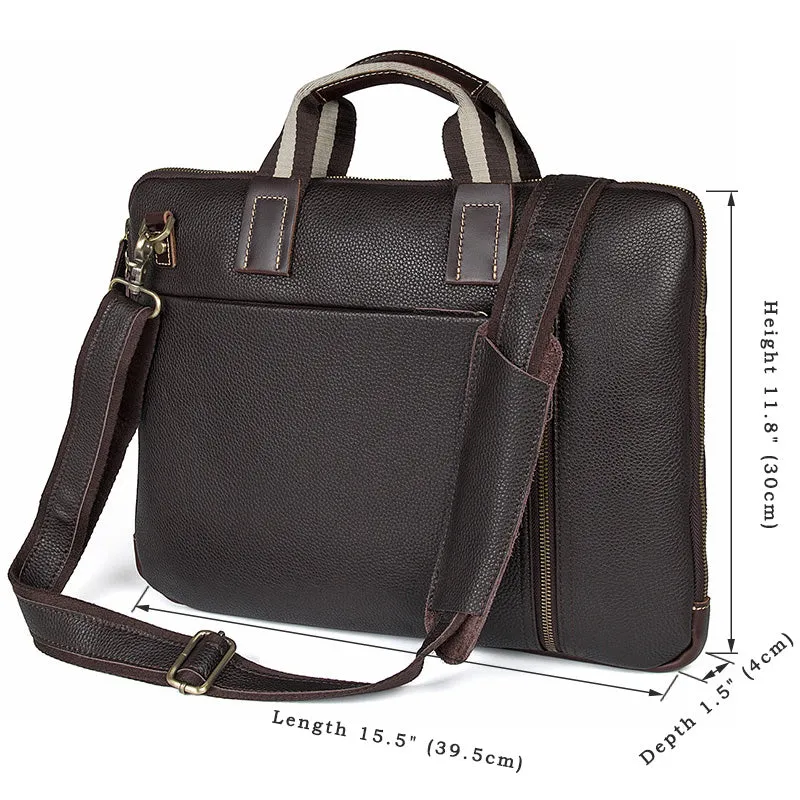 Memphis Genuine Leather Satchel
