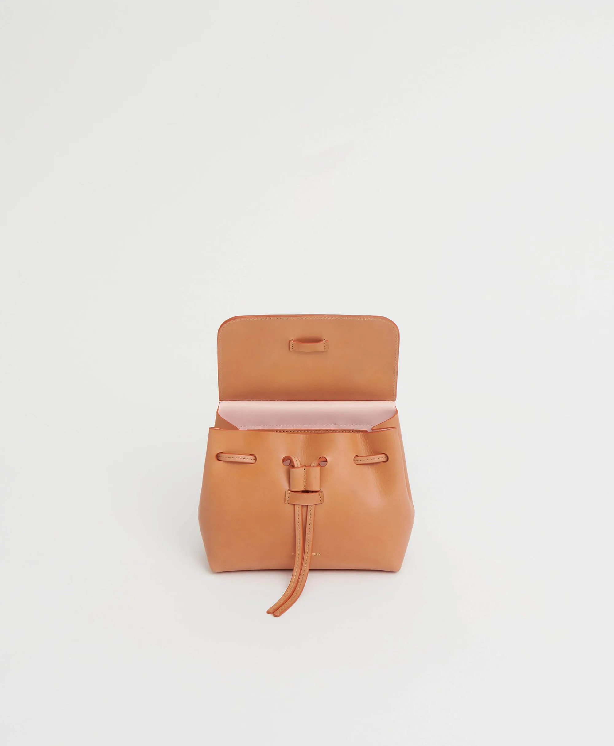 Mini Lady Bag - Cammello/Rosa