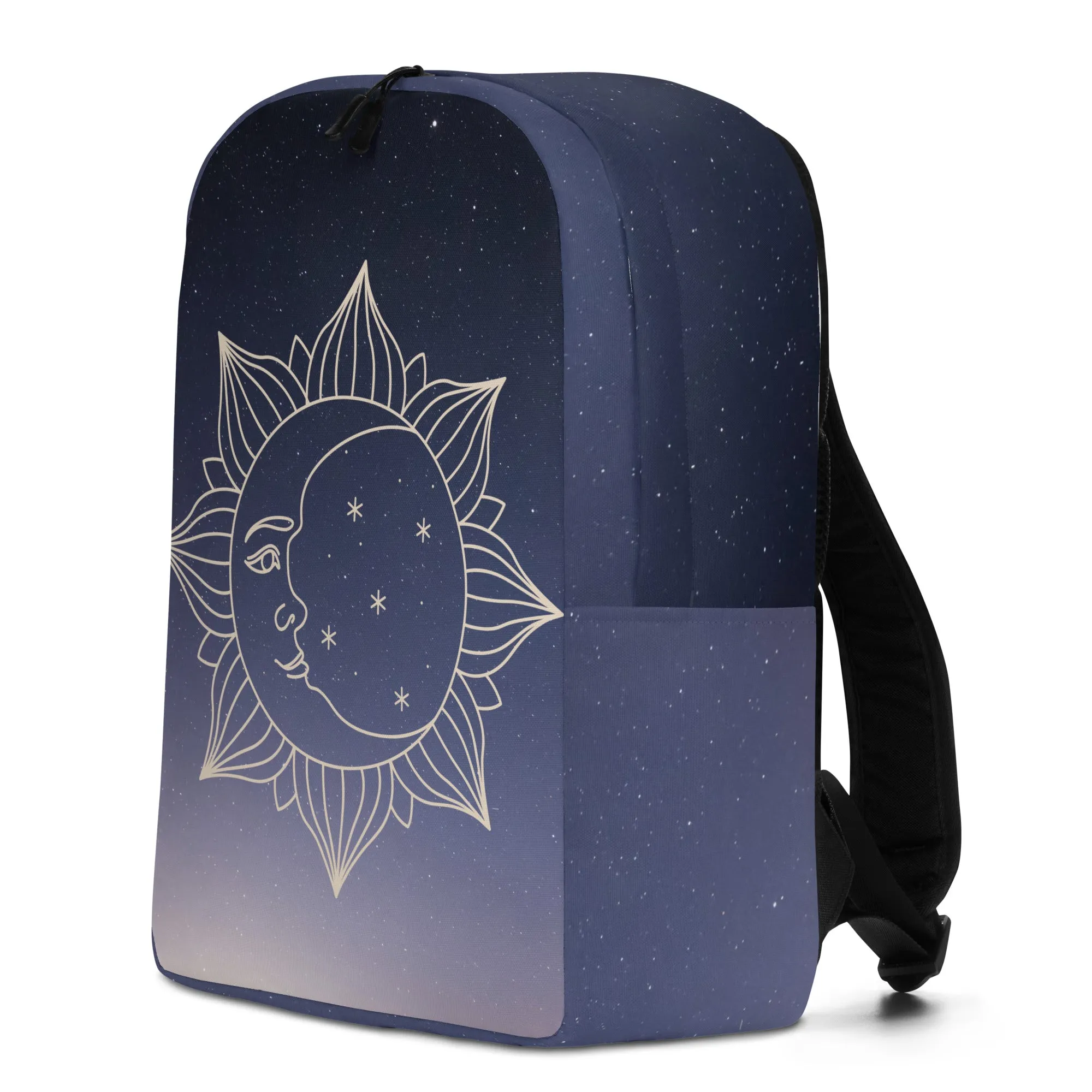 Minimalist Backpack Sun and Moon