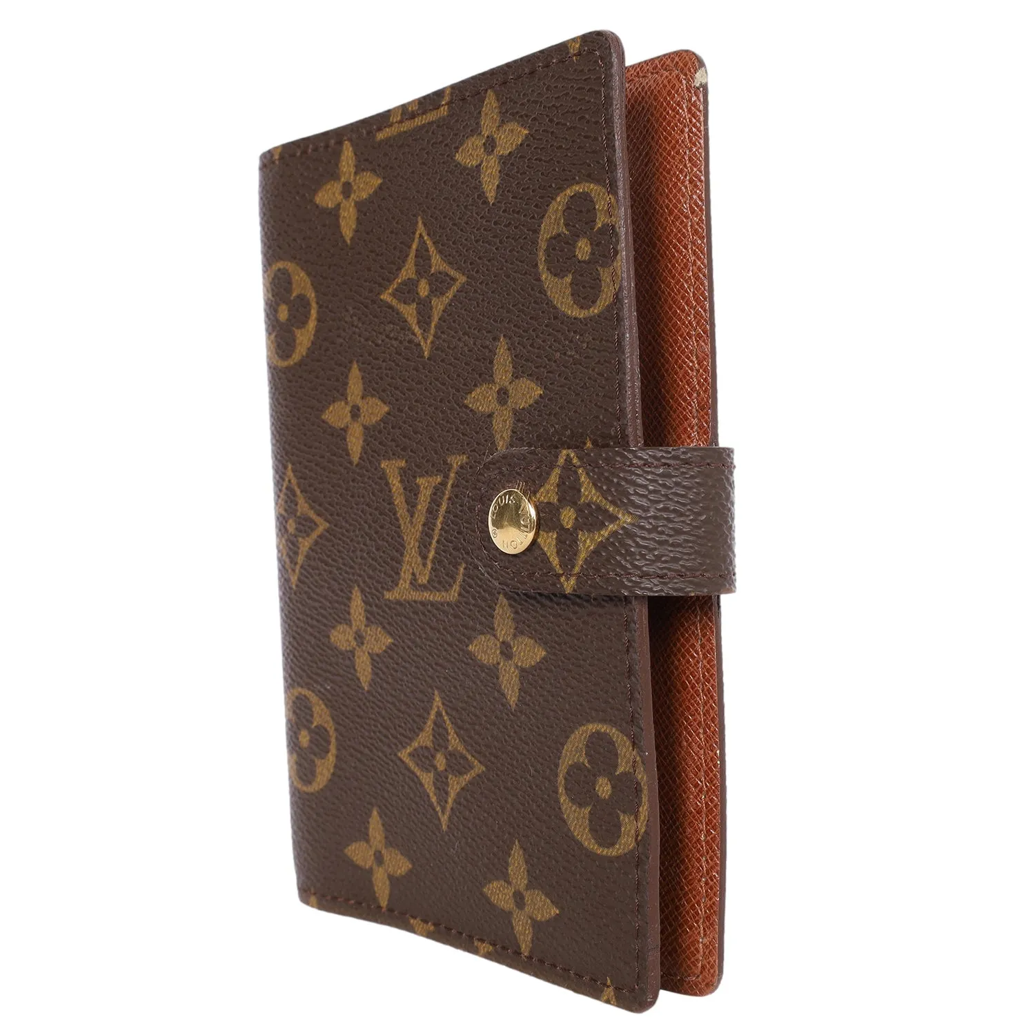 Monogram Couverture Passport Pocket Agenda Wallet (Authentic Pre-Owned)