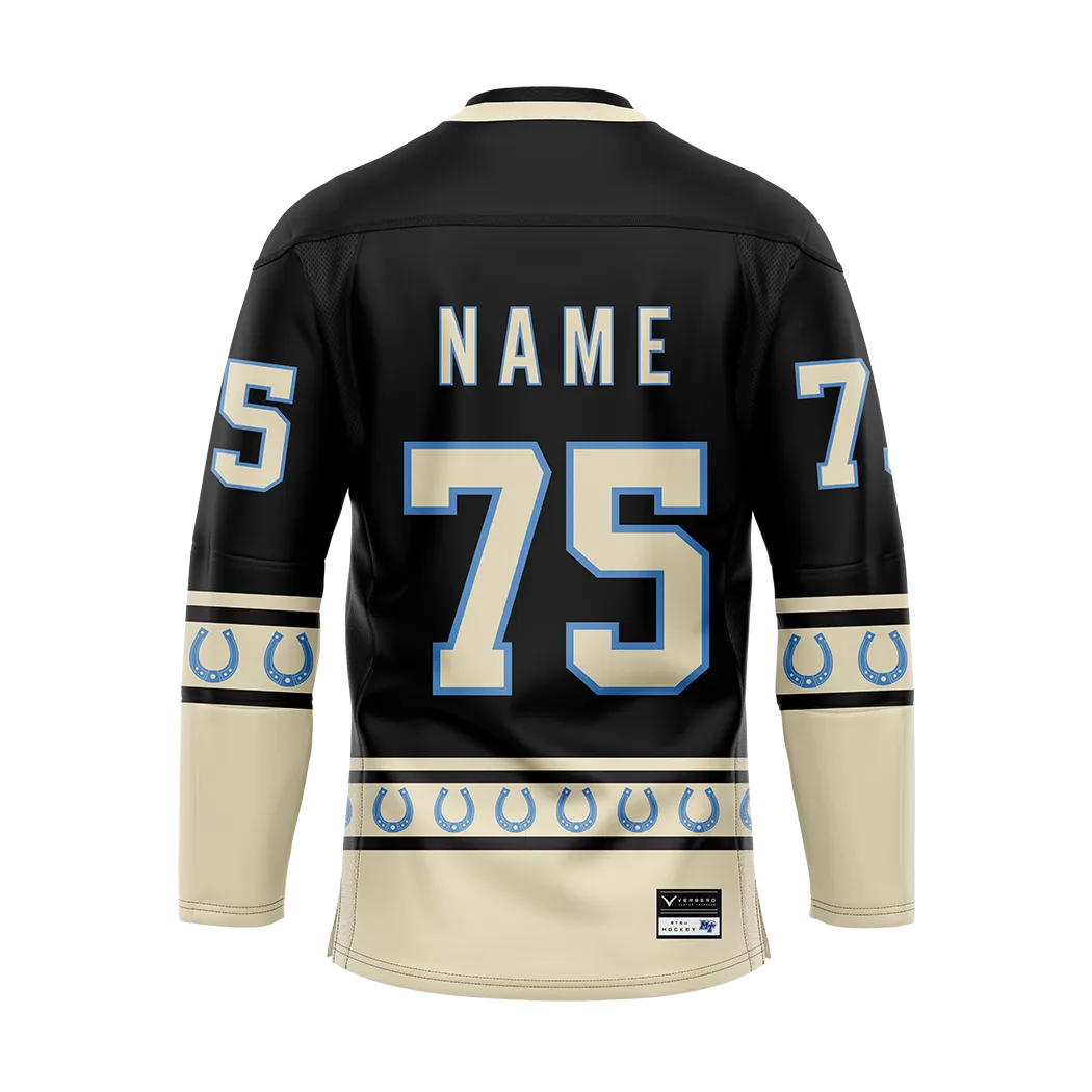 MTSU Black Custom Sublimated Authentic Replica Jersey