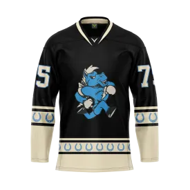 MTSU Black Custom Sublimated Authentic Replica Jersey