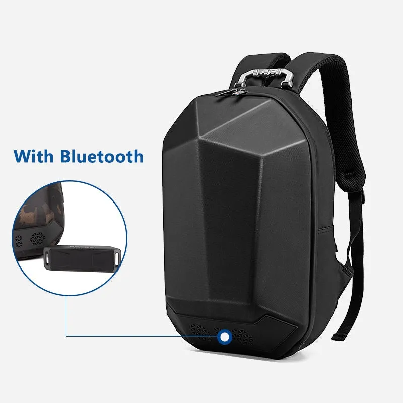 Multifunction backpack for male travel USB Bluetooth backpack