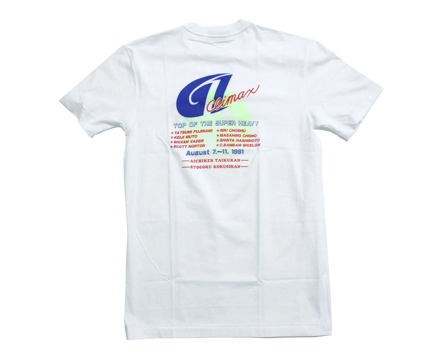NJPW G1 CLIMAX 91 T-SHIRT MED