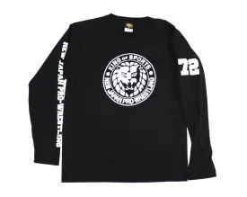 NJPW LIONMARK LONGSLEEVE SHIRT M