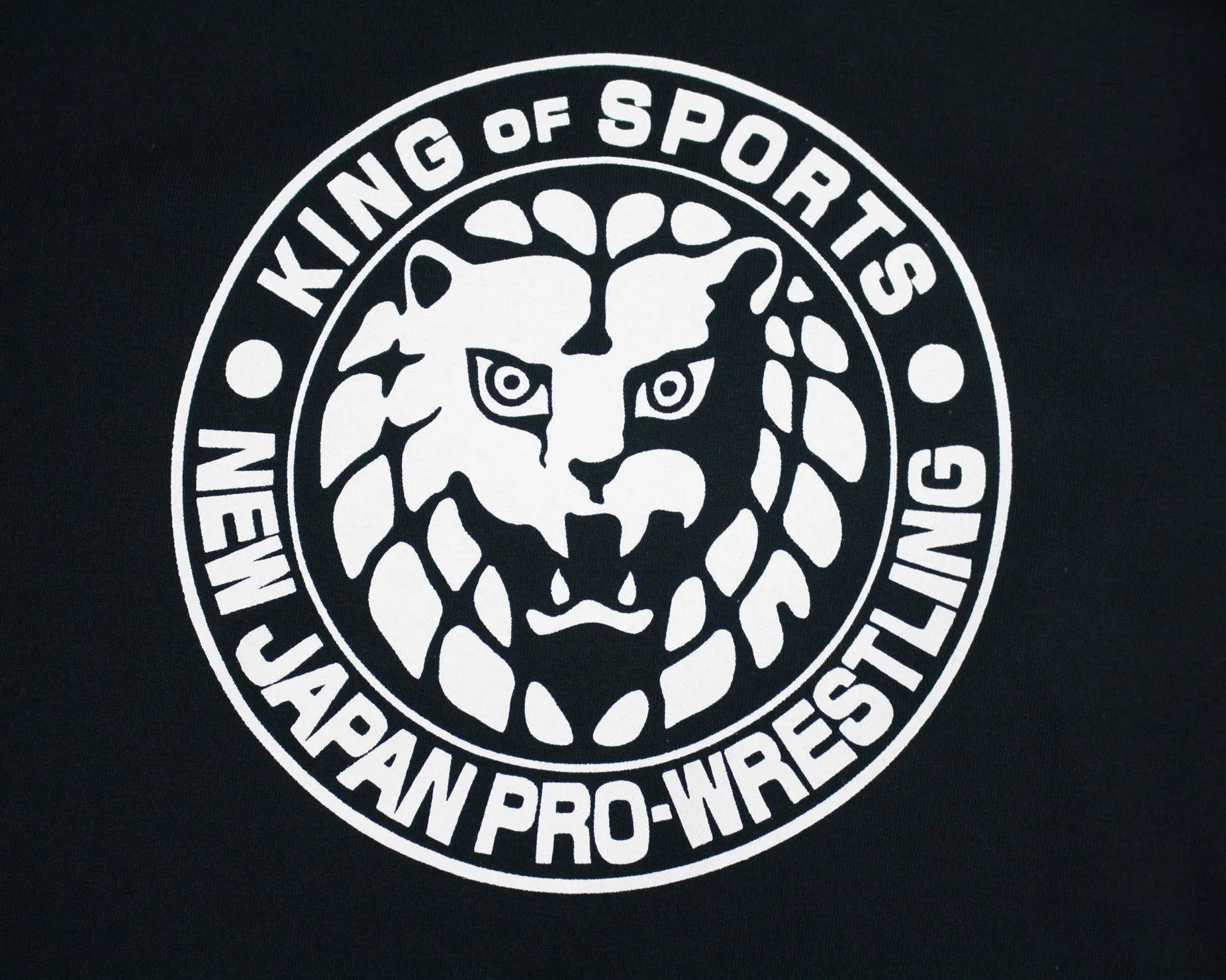 NJPW LIONMARK LONGSLEEVE SHIRT M