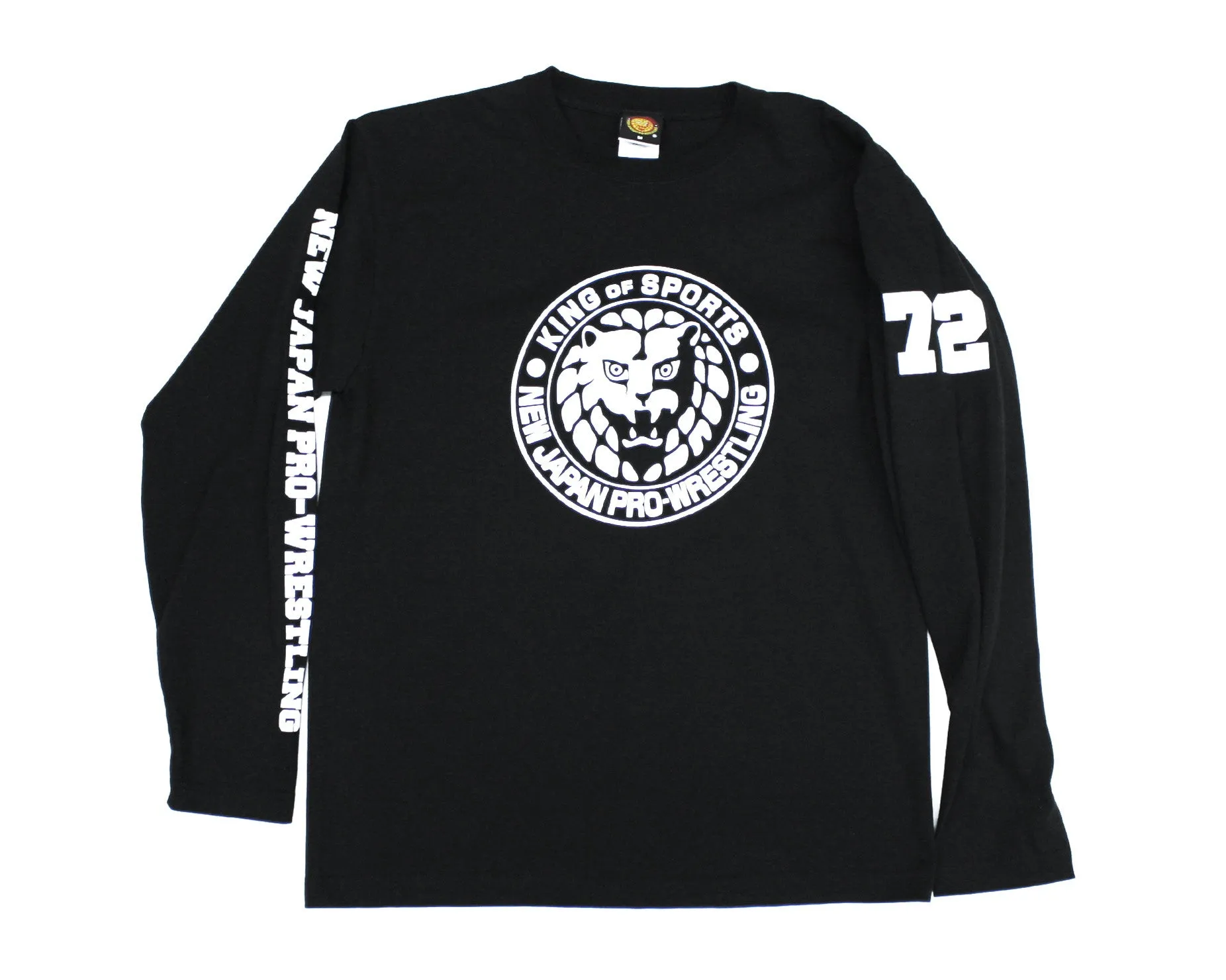 NJPW LIONMARK LONGSLEEVE SHIRT M