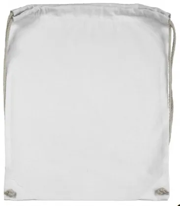 Organic Cotton Drawstring Backpack