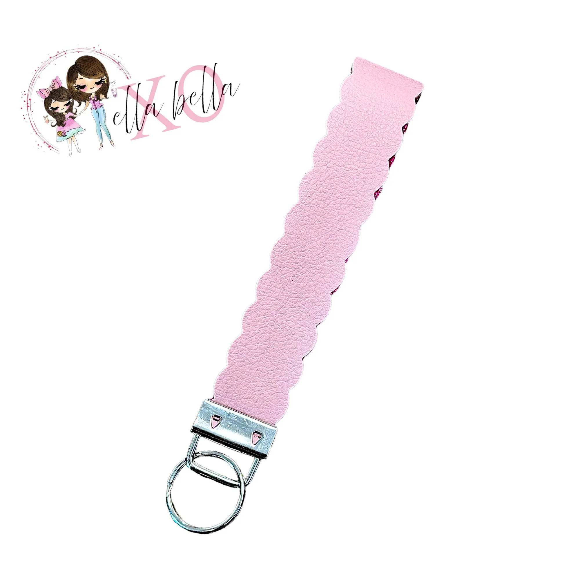 Pink Wristlet/Keychain