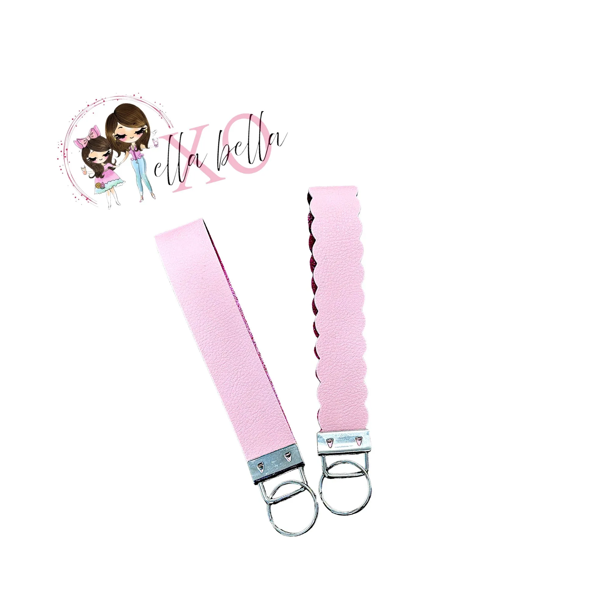 Pink Wristlet/Keychain