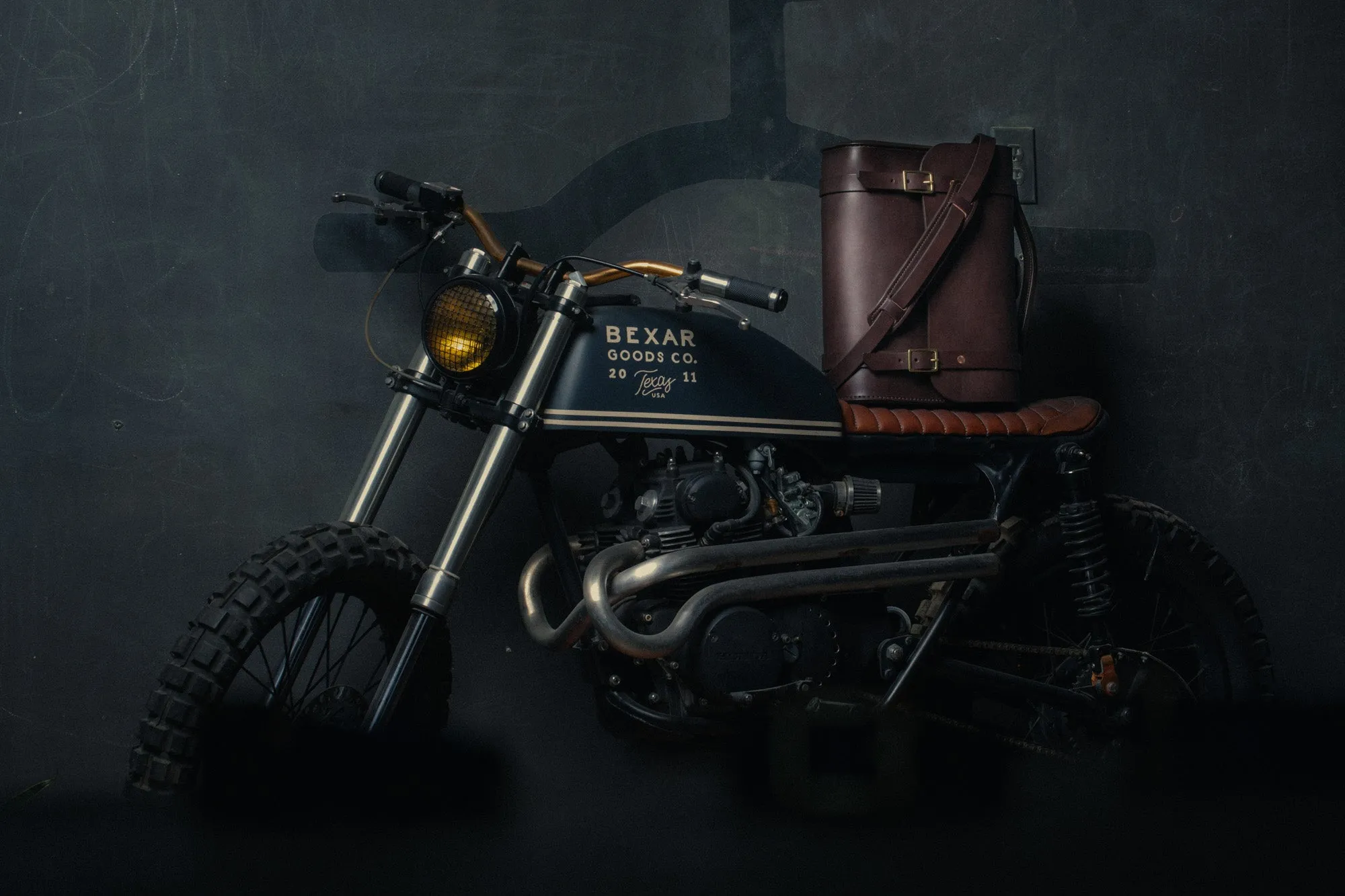 Porter Satchel // Dark Brown
