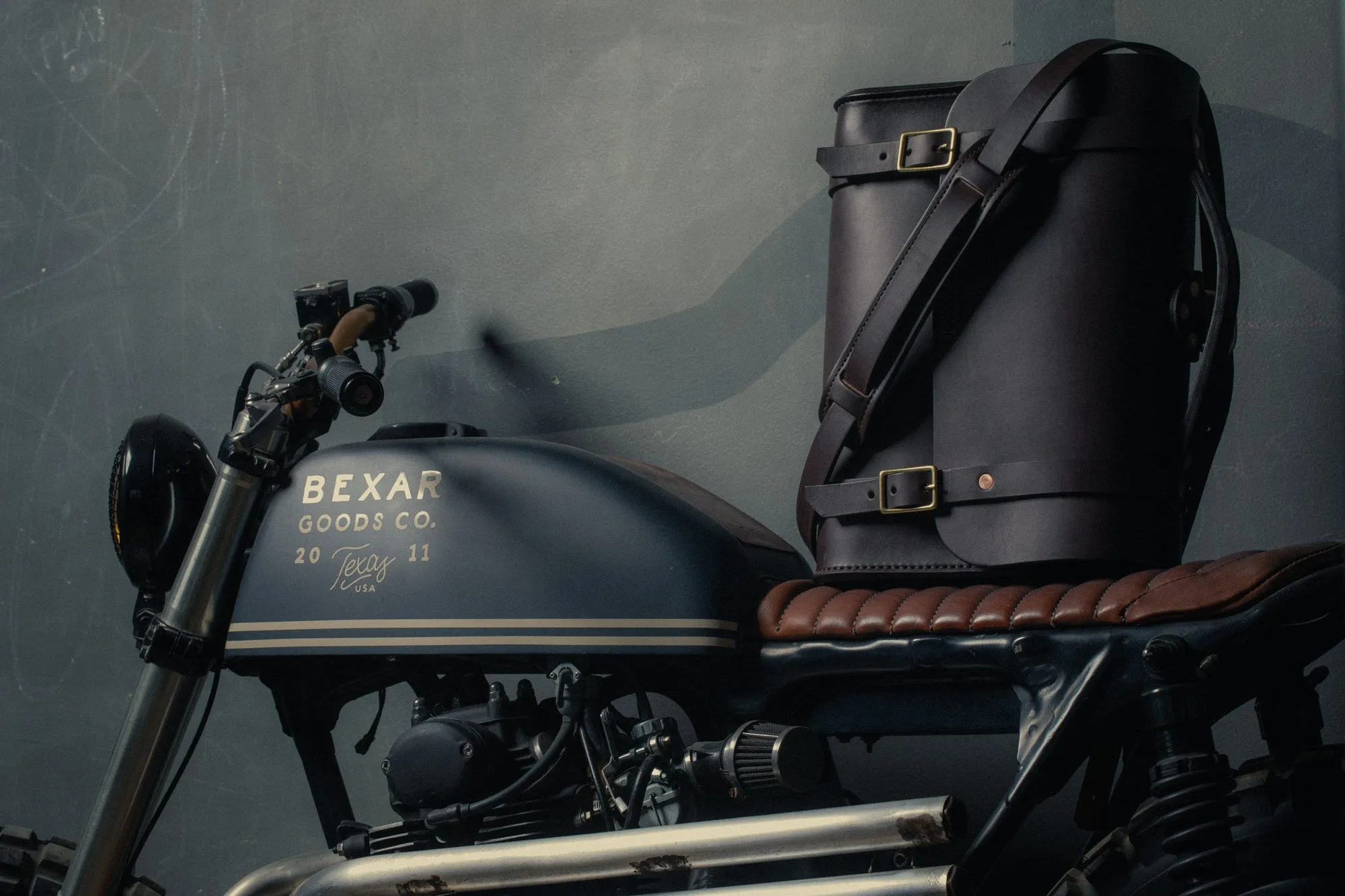 Porter Satchel // Dark Brown