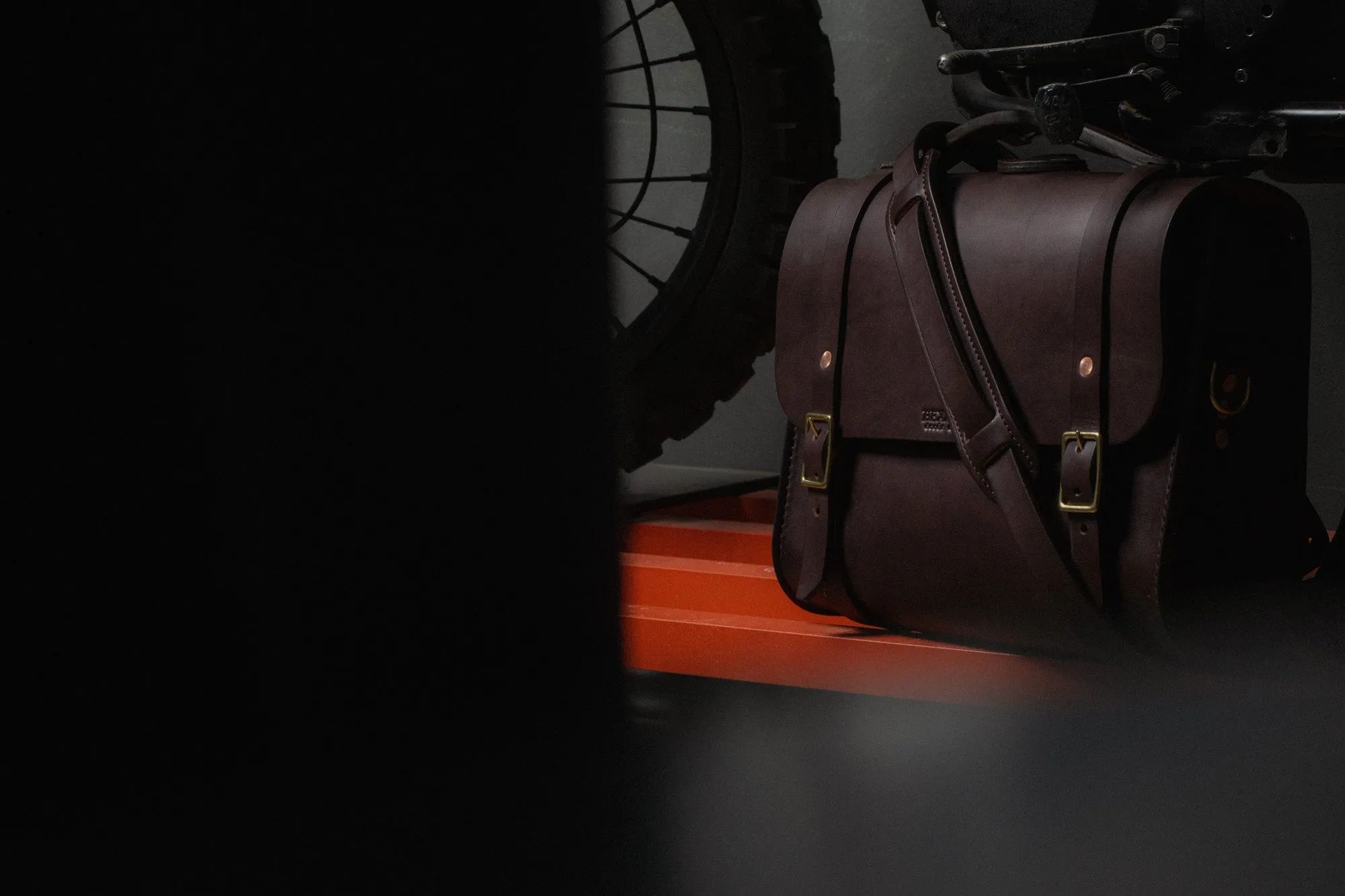Porter Satchel // Dark Brown