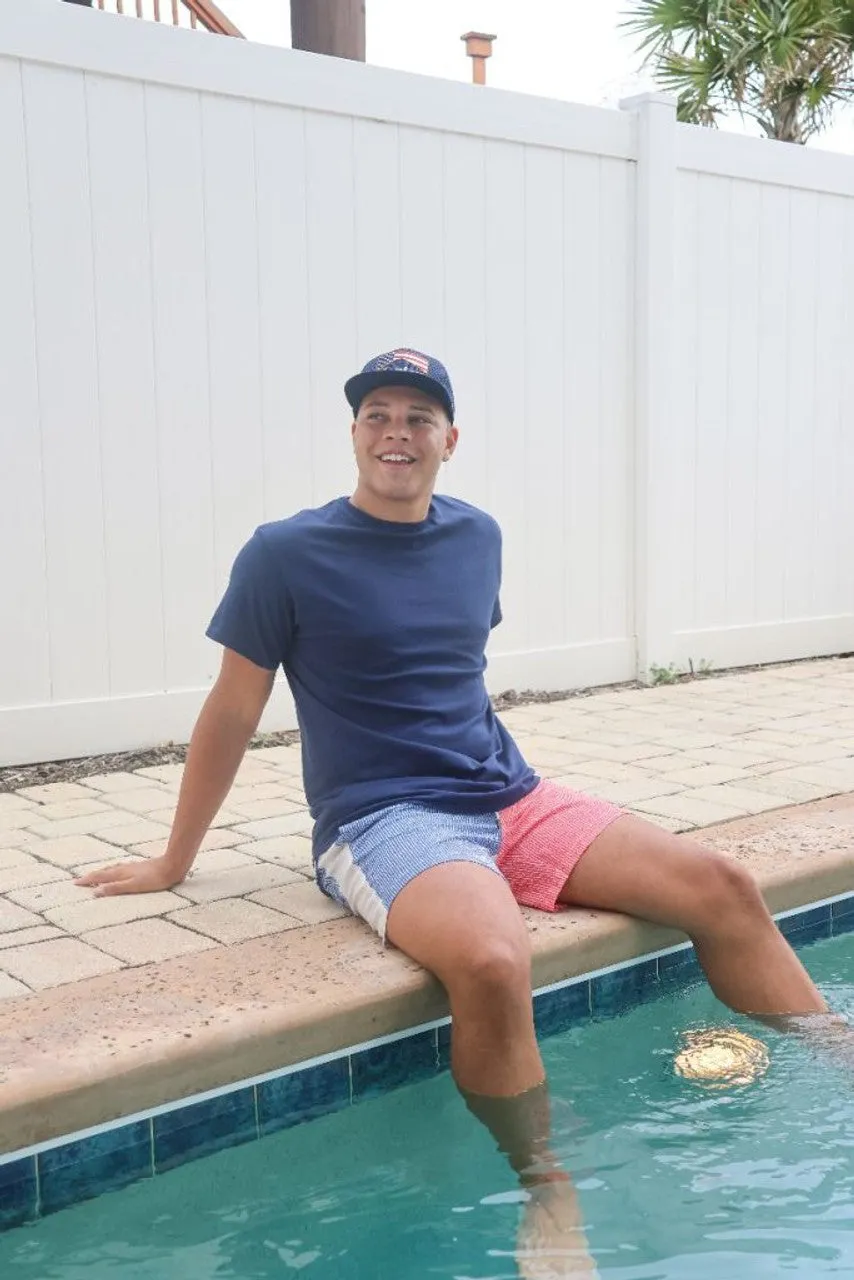 PP Men's Red Swim Short