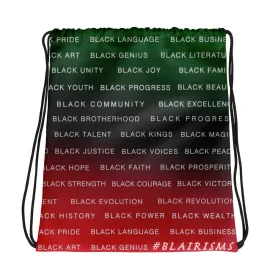 RBG Black Magic Drawstring bag