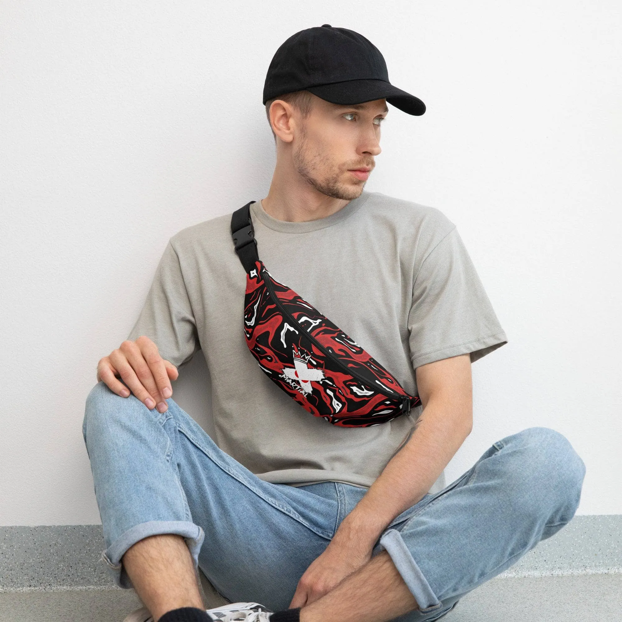 Red Deluxe Fanny Pack
