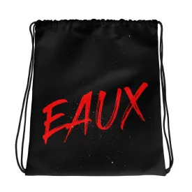 RED EAUX Drawstring bag