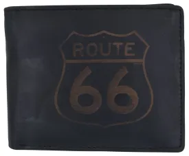 RFID Rustic Men Wallet-Route66 Design Craft Stamp