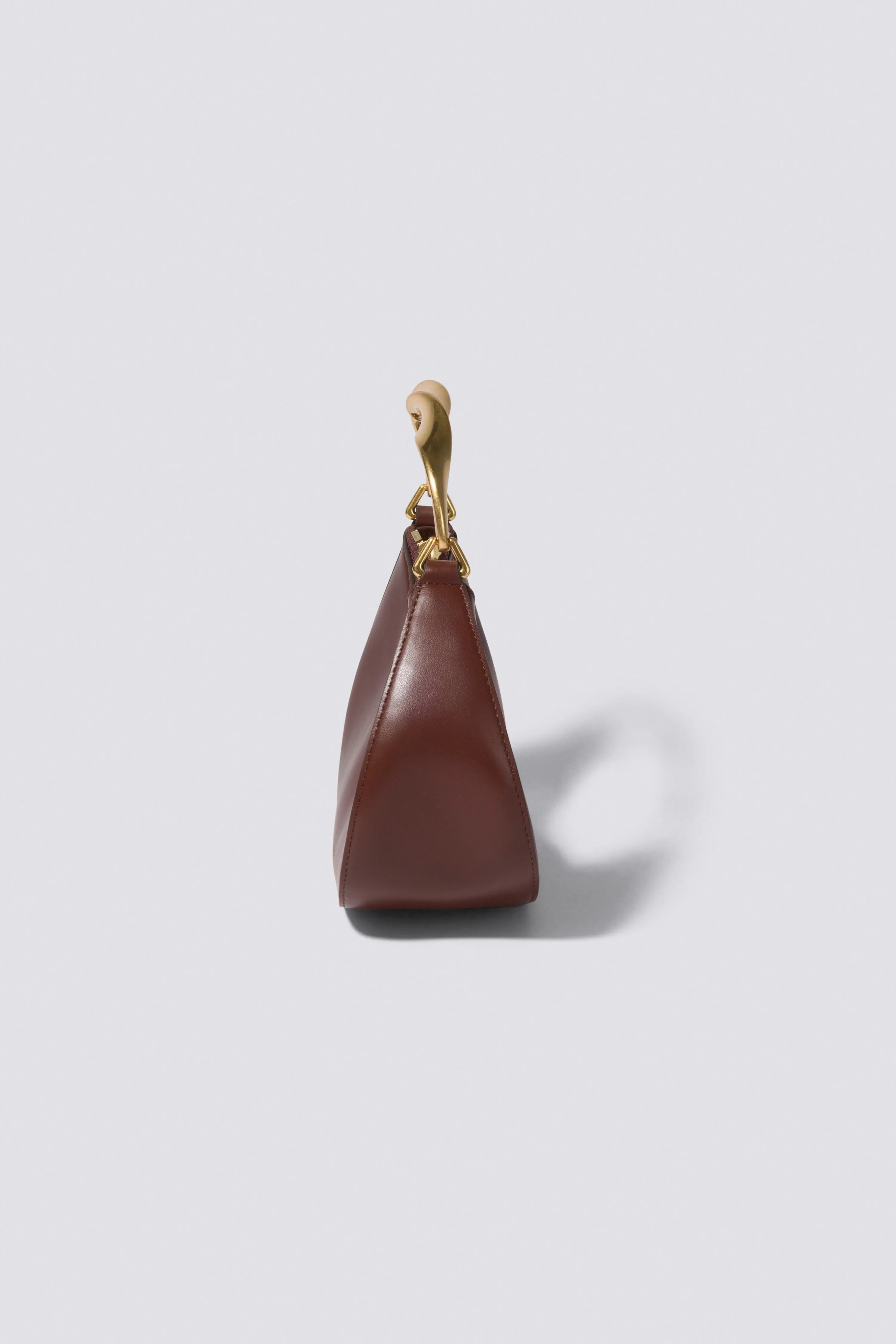 SIMKHAI - Nixi Twist Handle Hobo Bag in Sierra