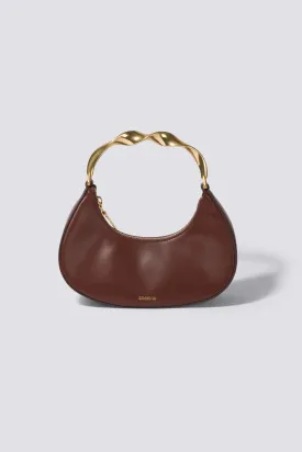 SIMKHAI - Nixi Twist Handle Hobo Bag in Sierra