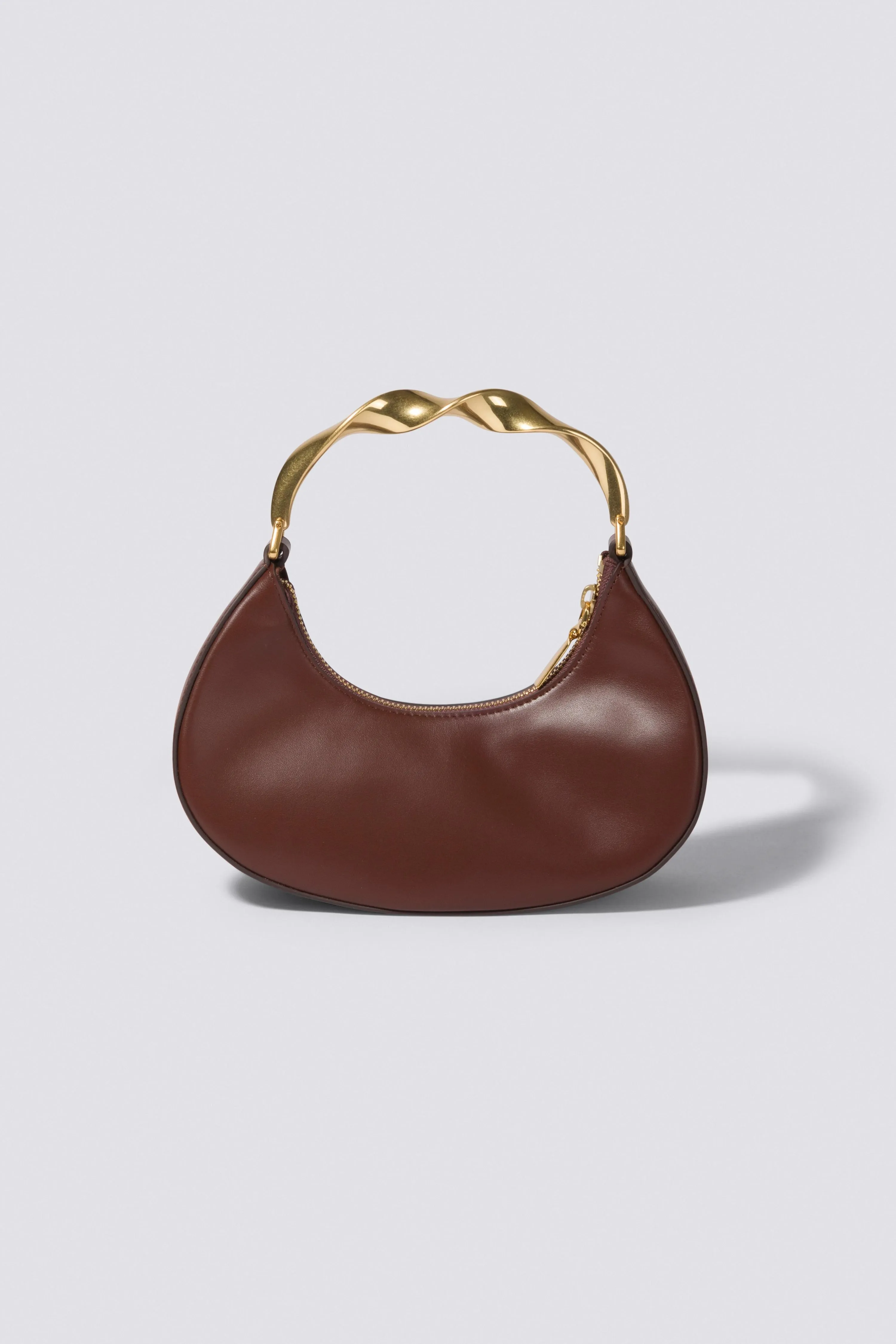 SIMKHAI - Nixi Twist Handle Hobo Bag in Sierra