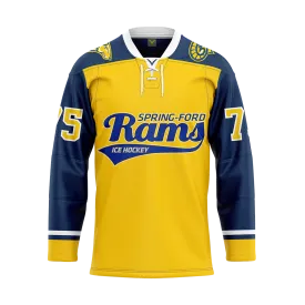 Spring-Ford Custom Authentic Replica Jersey