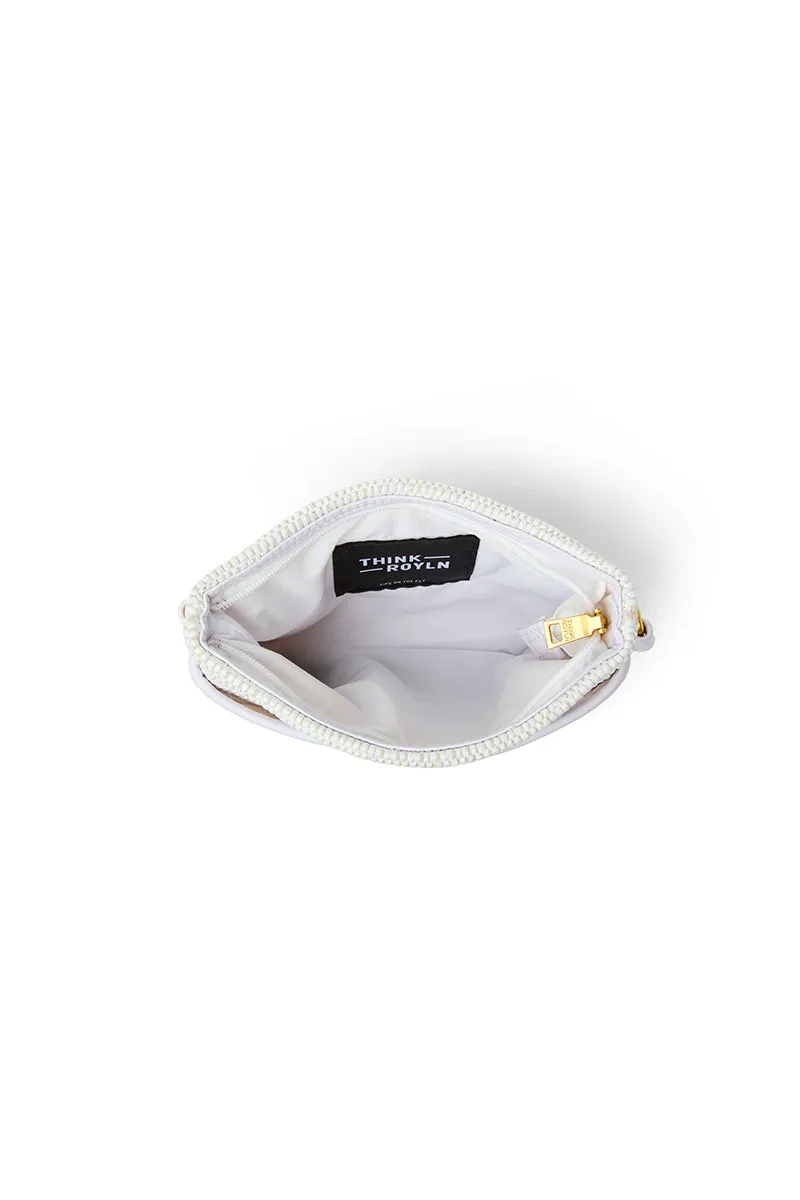 Think Royln Raffia Bum Bag