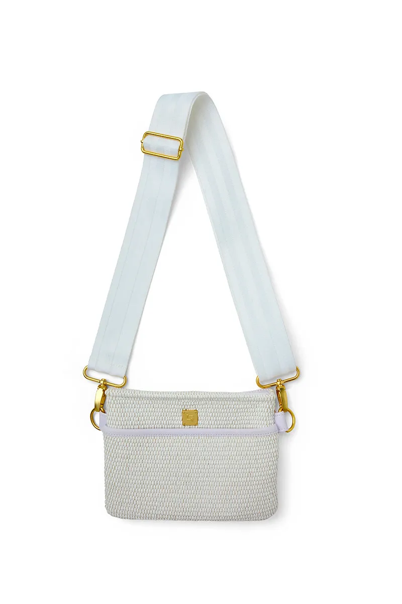 Think Royln Raffia Bum Bag