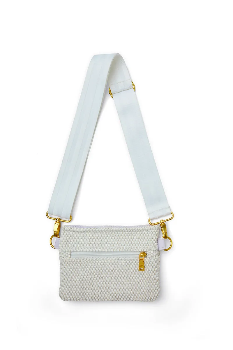 Think Royln Raffia Bum Bag