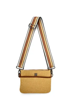 Think Royln Raffia Bum Bag