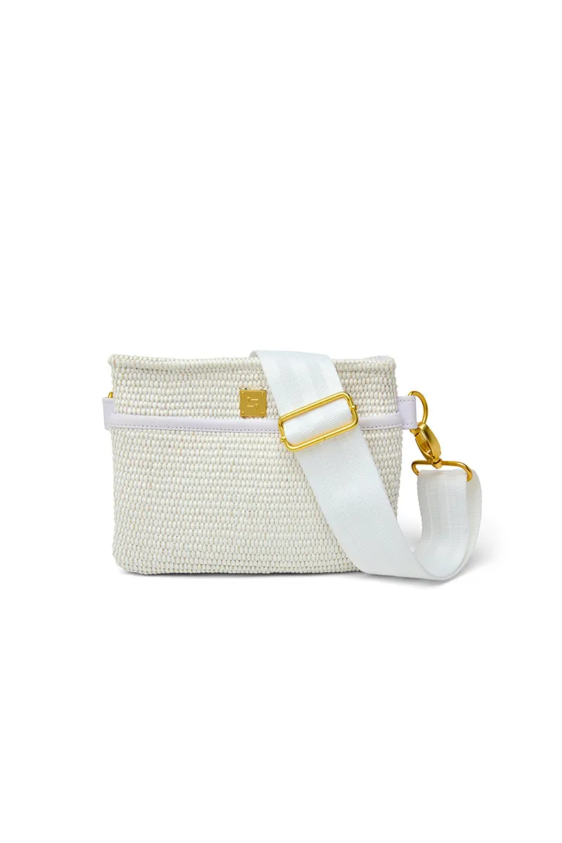 Think Royln Raffia Bum Bag