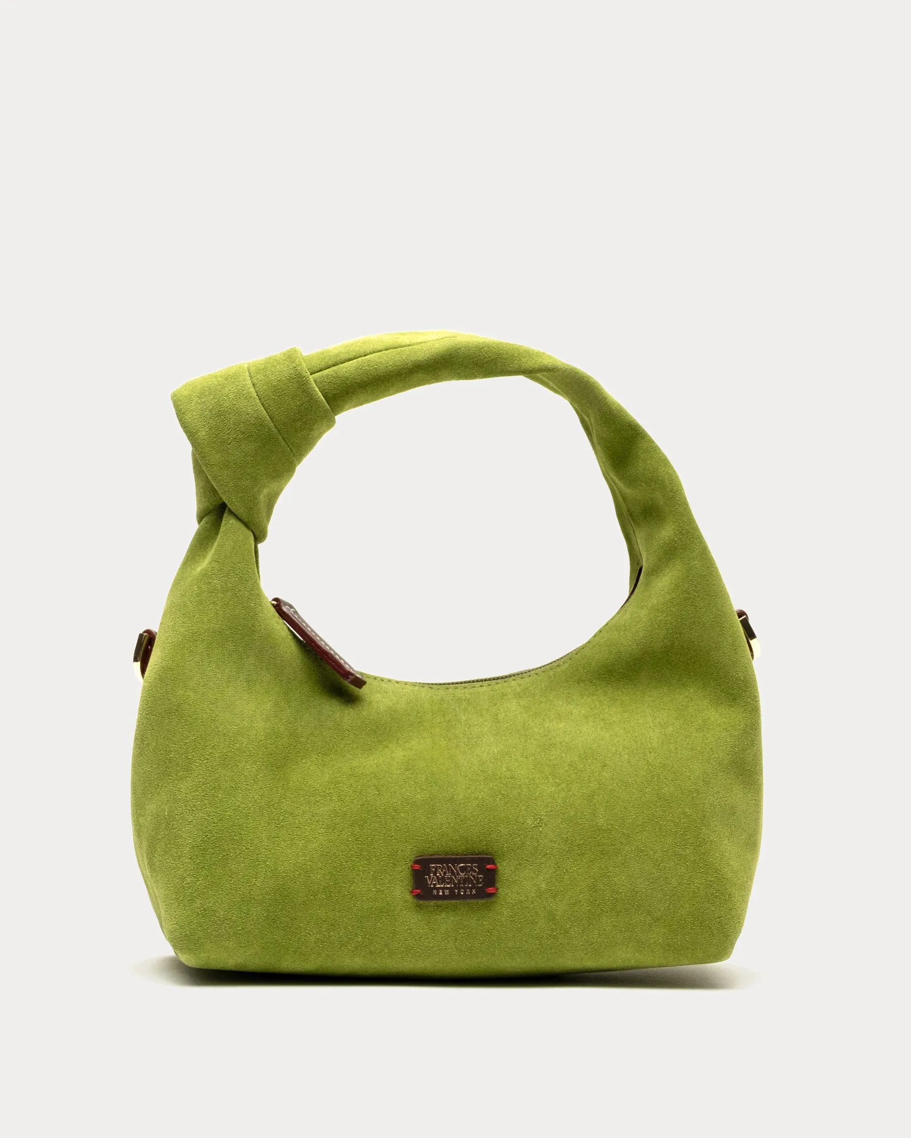 Tinsley Mini Suede Hobo Knot Bag