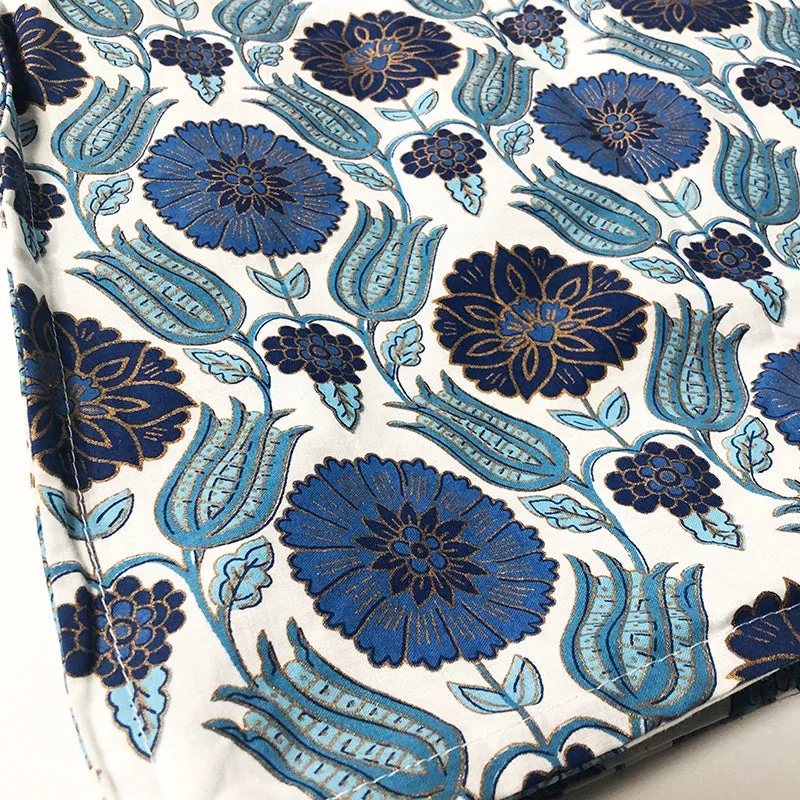 Tote Bag Blue Flower