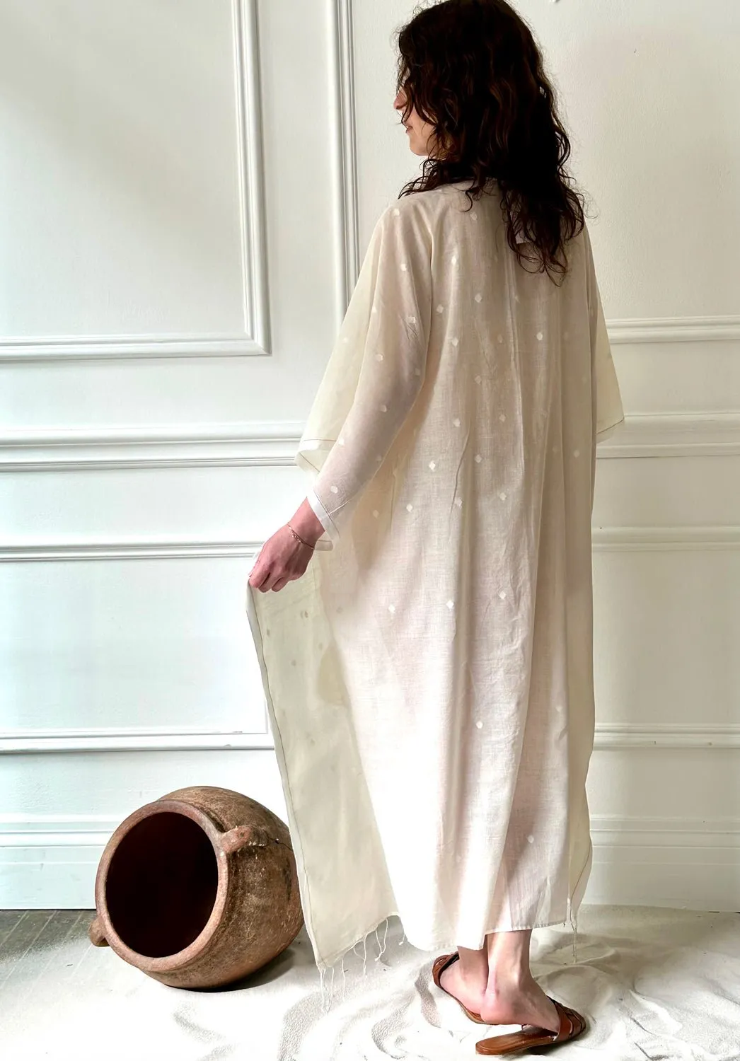 TWO NY - One of a Kind Caftan in White Diamond