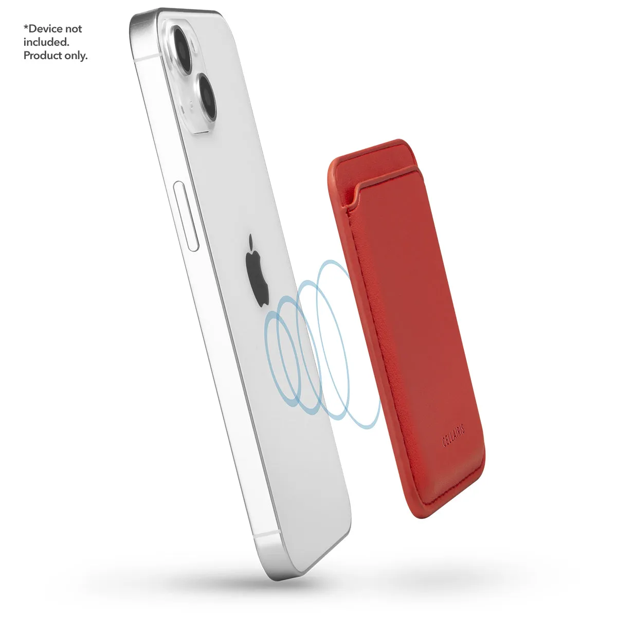Wallet - Vegan Leather Red w/ MagSafe Accessories
