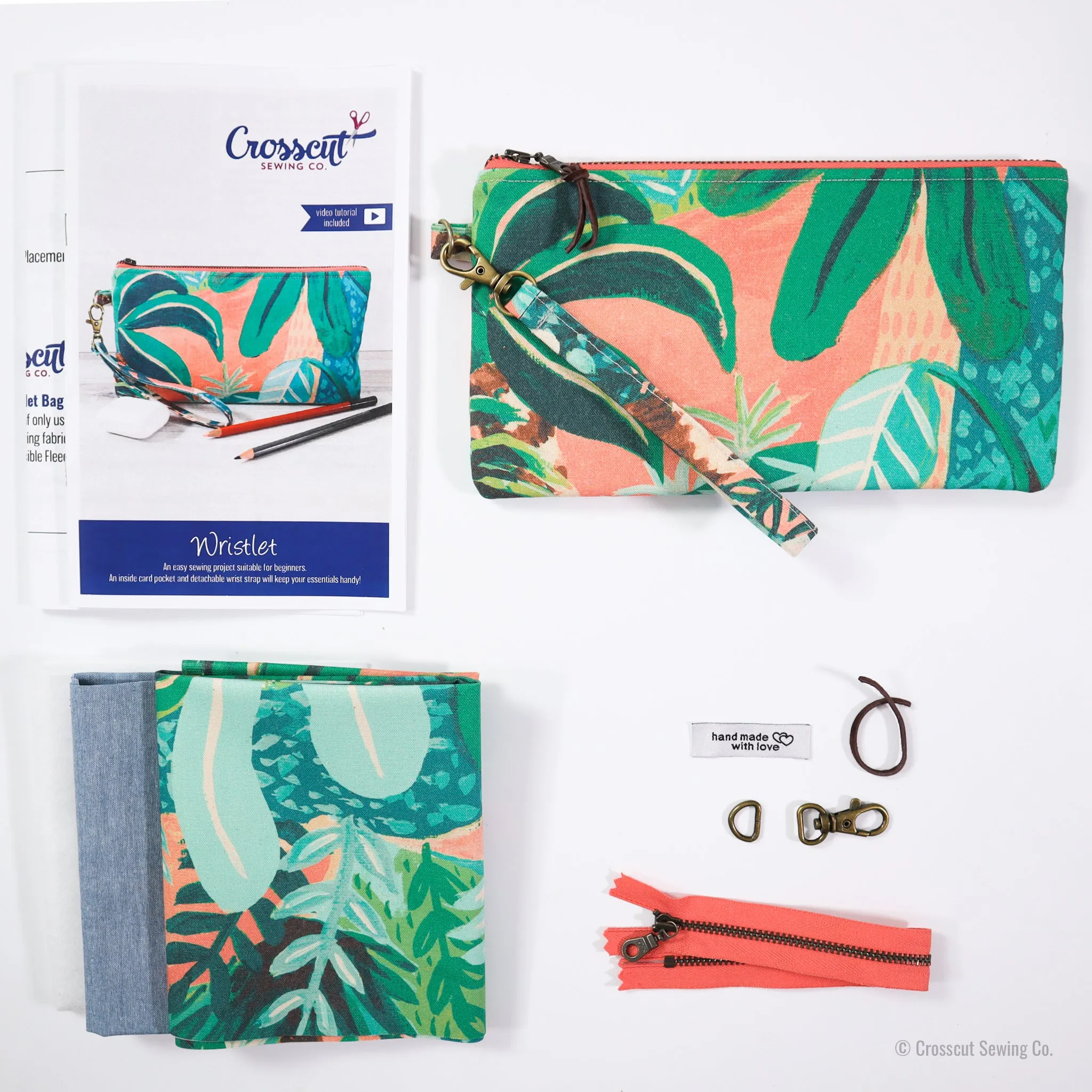 Wristlet Sewing Kit - Belize