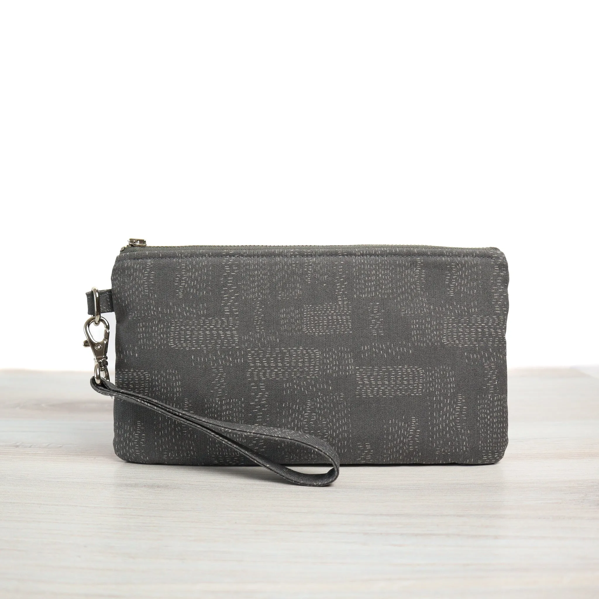 Wristlet Sewing Kit - Kantha Cloth