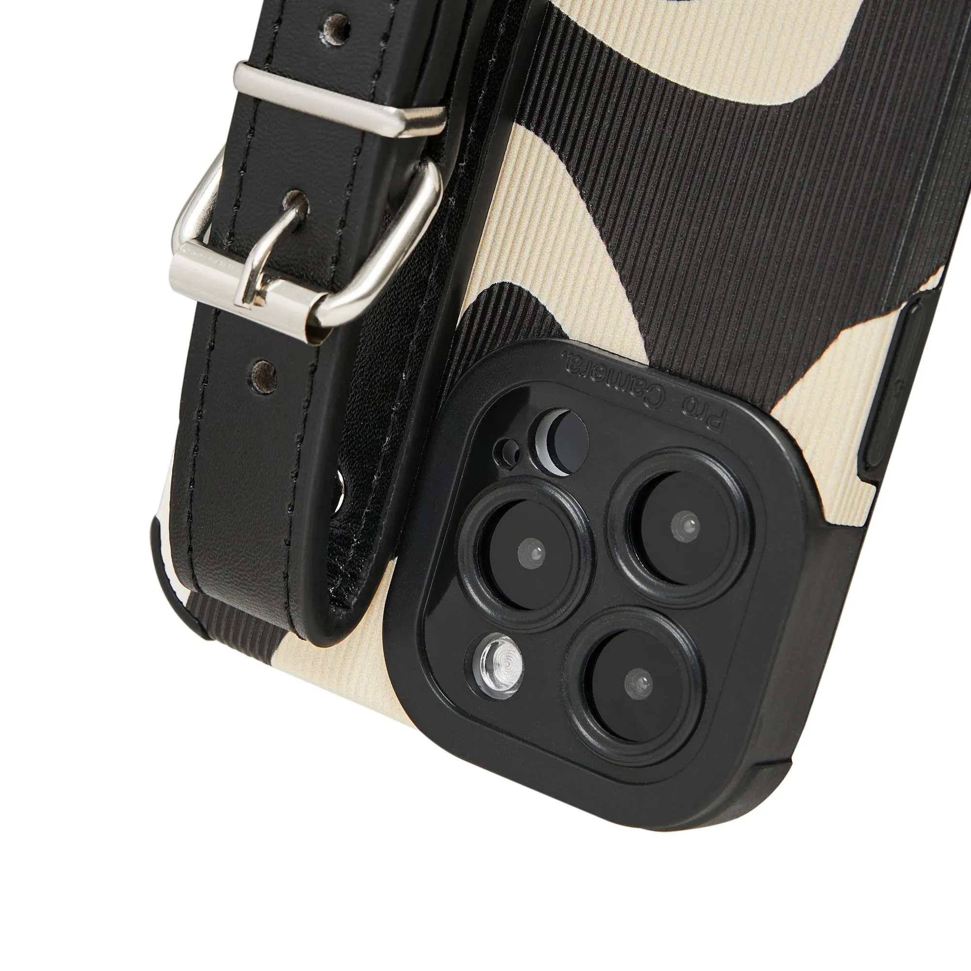 Zebra Striped Wristlet Phone Case
